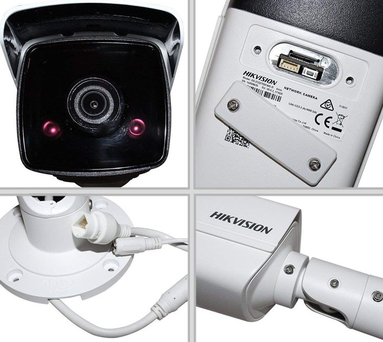 Camera IP Thân Ống Hồng Ngoại 3.0 Megapixel Hikvision DS-2CD2T35FWD-I8 - Hàng Chính Hãng