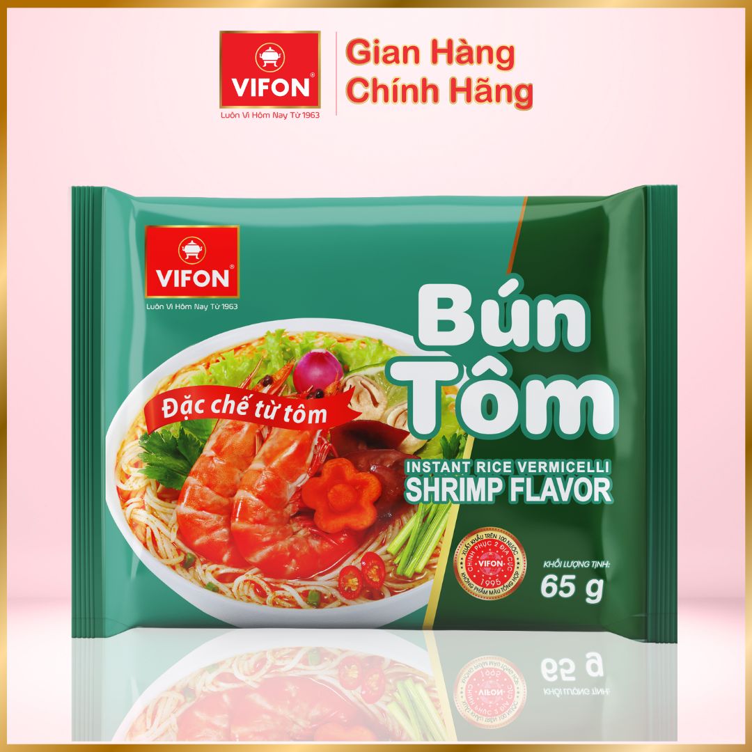 Thùng 30 Bún Tôm VIFON (65g / Gói)