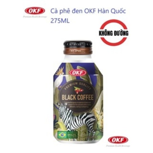 Cà phê đen OKF Hàn Quốc 275ML x 20chai