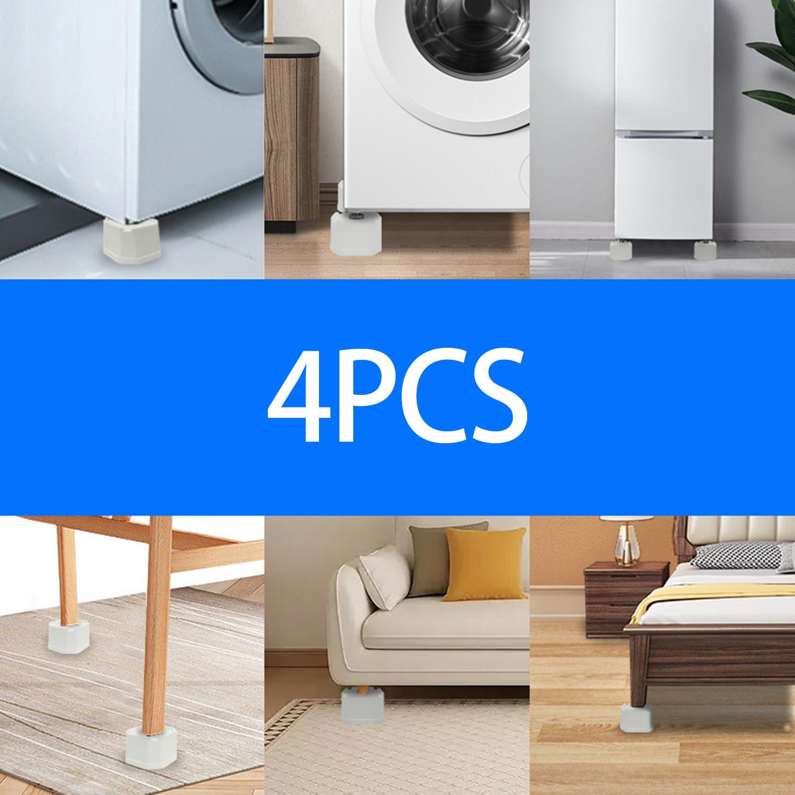 4x Anti Vibration Pads Washing Machine Base Foot Pads for Protects Pedestals
