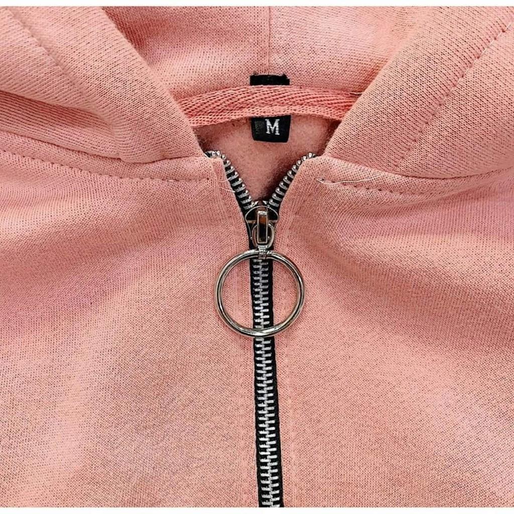 ÁO KHOÁC HOODIE DÂY KÉO FORM CUTE CHO GIỚI TRẺ