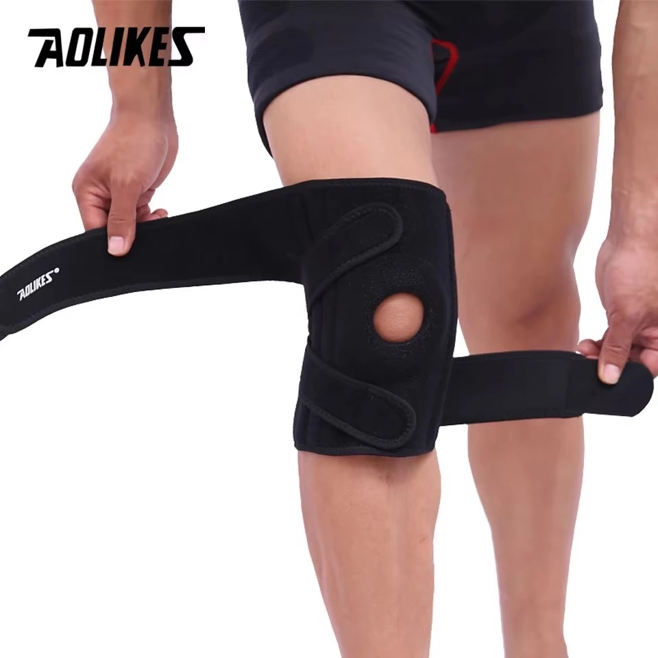 Bó Bảo Vệ Gối Thể Thao AOLIKES A-7913 Co Giãn, Điều Chỉnh Dễ Dàng