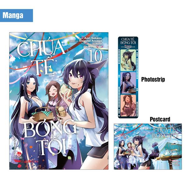 Sách - [Manga] Chúa Tể Bóng Tối - Tập 10 - Tặng Kèm Postcard + Photostrip
