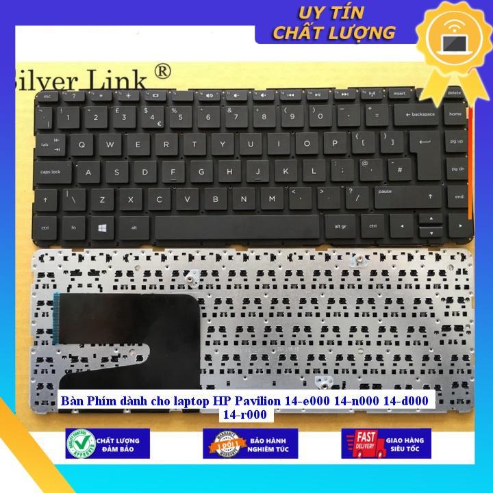 Bàn Phím dùng cho laptop HP Pavilion 14-e000 14-n000 14-d000 14-r000 - MÀU ĐEN - CÓ KHUNG - Hàng Nhập Khẩu New Seal