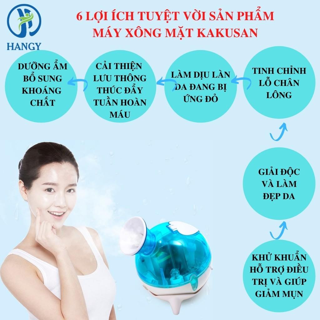 Máy xông hơi lạnh cho da mặt công nghệ mới nhất dòng mini cao cấp Kakusan nhập khẩu Hangy