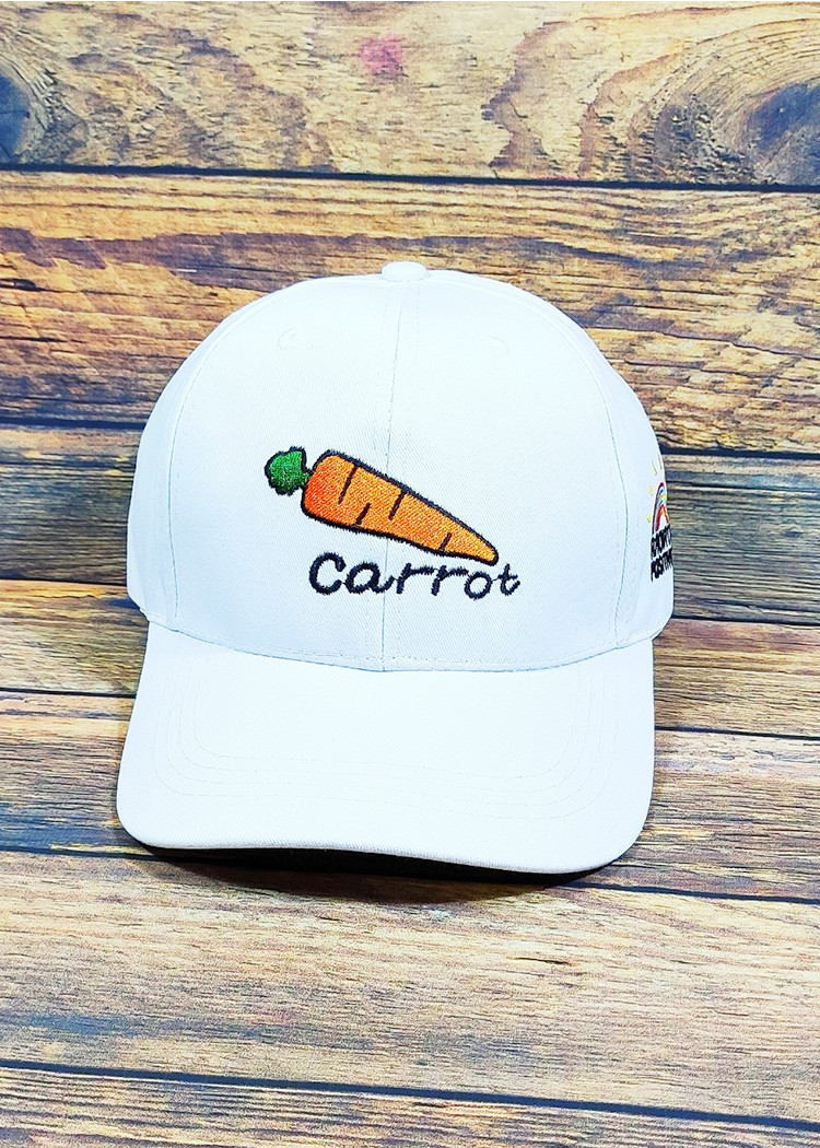 Nón kết/ Mũ lưỡi trai thêu hình Carrot siêu xinh NON0252T