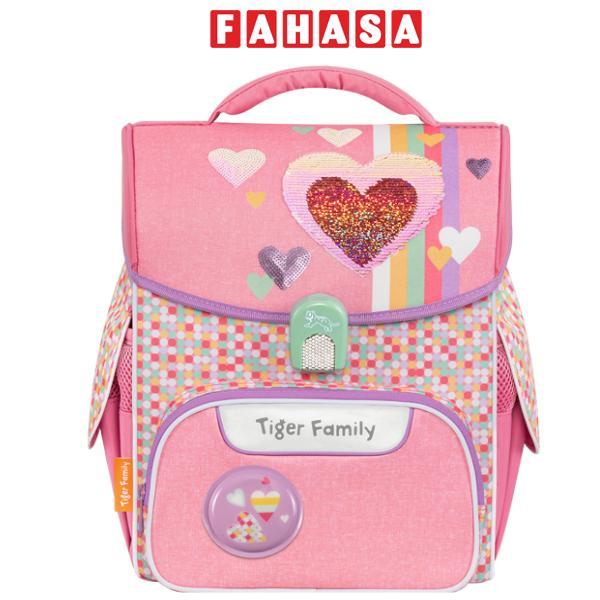 Ba Lô Chống Gù Jolly Schoolbag Pro 2S - Pink Amour - Sequins - Tiger Family TGJL-018A(3)