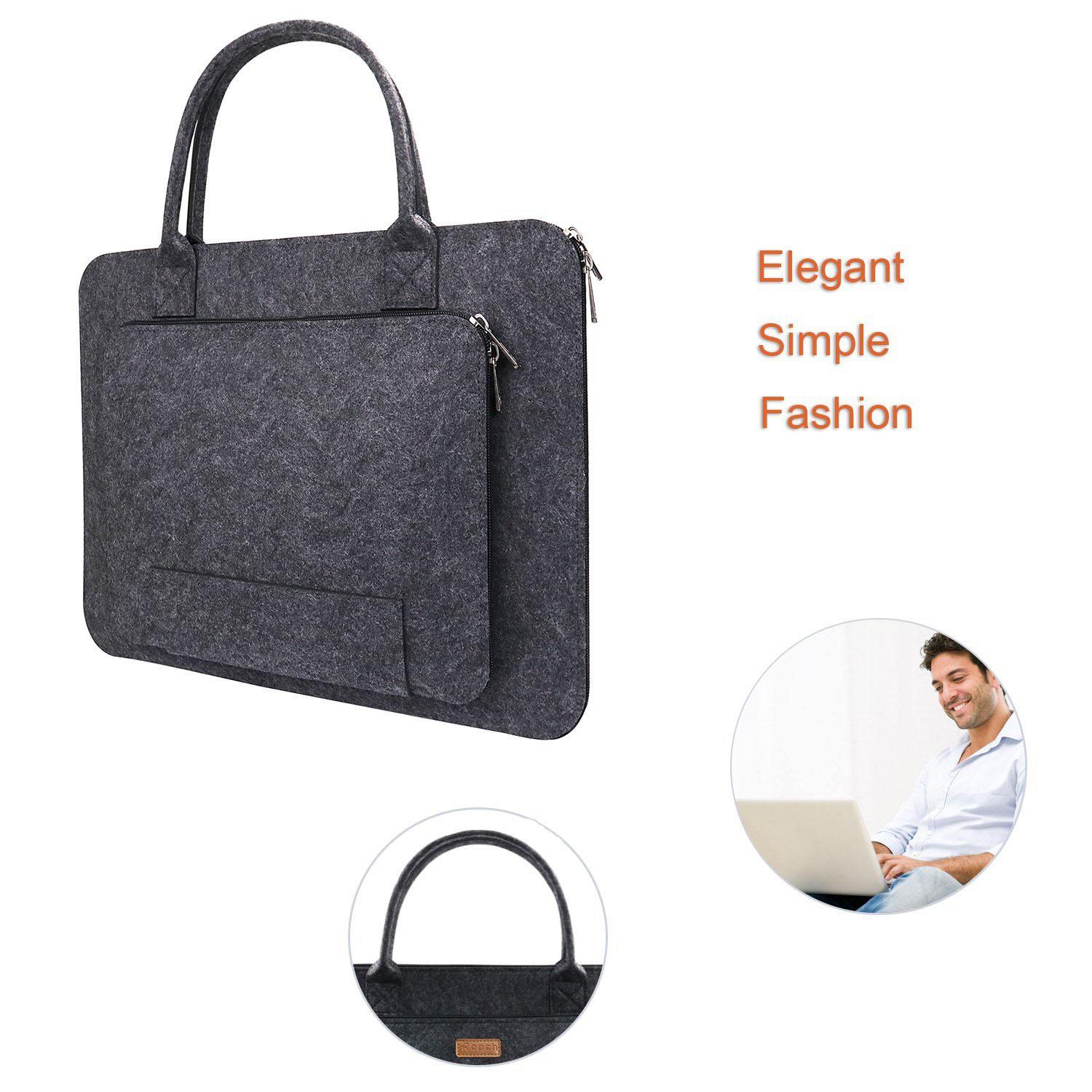 11/13/15. Túi Chống Sốc Laptop 6/17 Inch, Cảm Thấy Laptop Máy Tính Xách Tay Máy Tính Case Tặng Túi Đựng Có Tay Cầm Dành Cho Asus / Lenovo