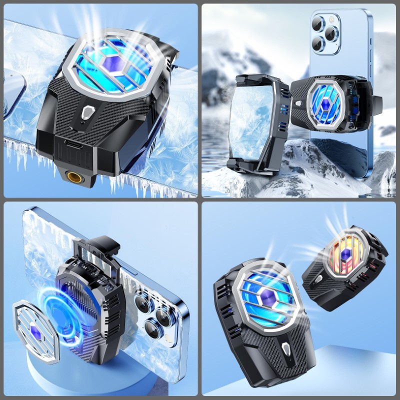 Tản nhiệt sò lạnh Pin sạc X91 Gaming siêu mát cho điện thoại hàng nhập khẩu