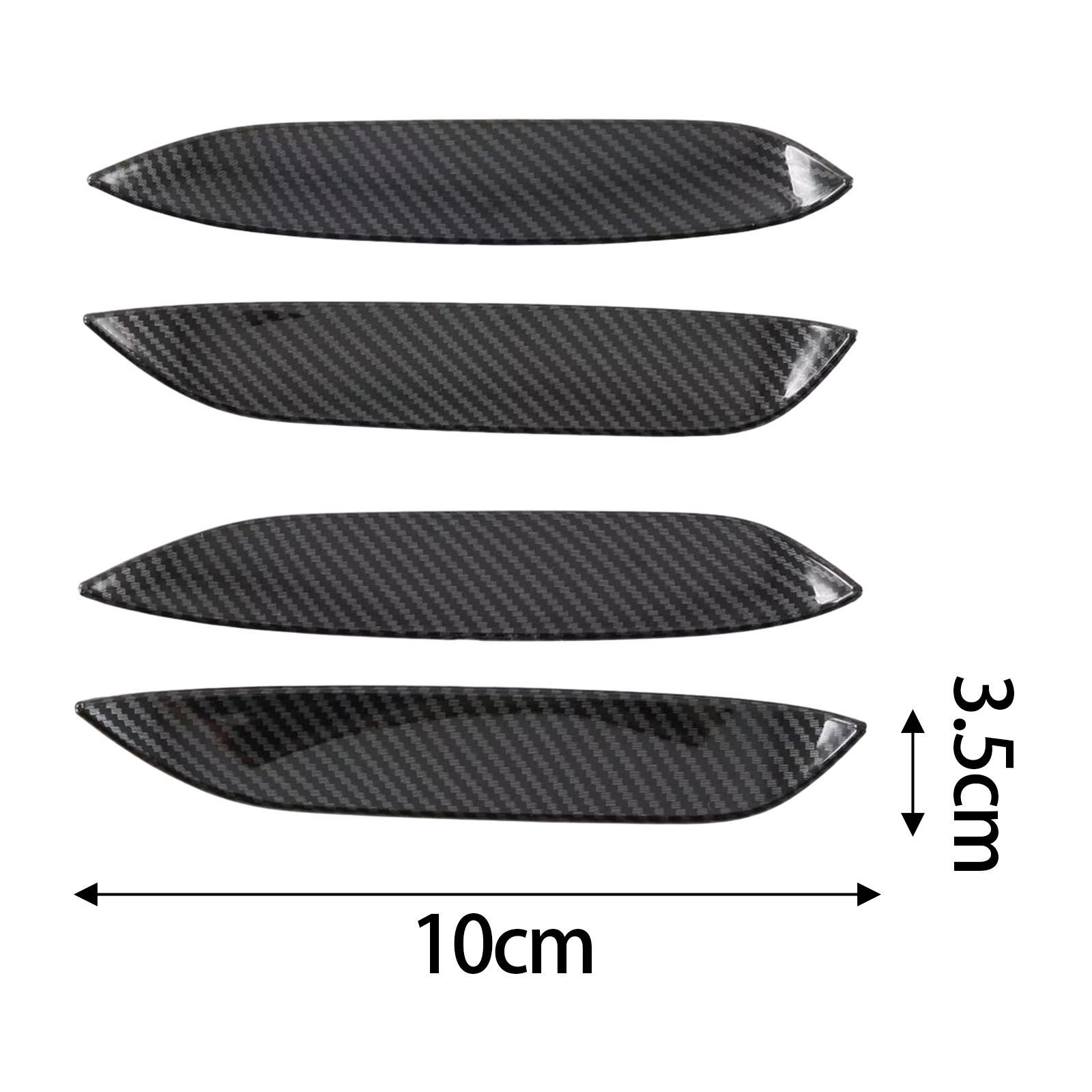 4 Pieces Car Exterior Door Handle Bowl Covers Protective Replaces Car Accessories Anti Scratch for Dolphin
