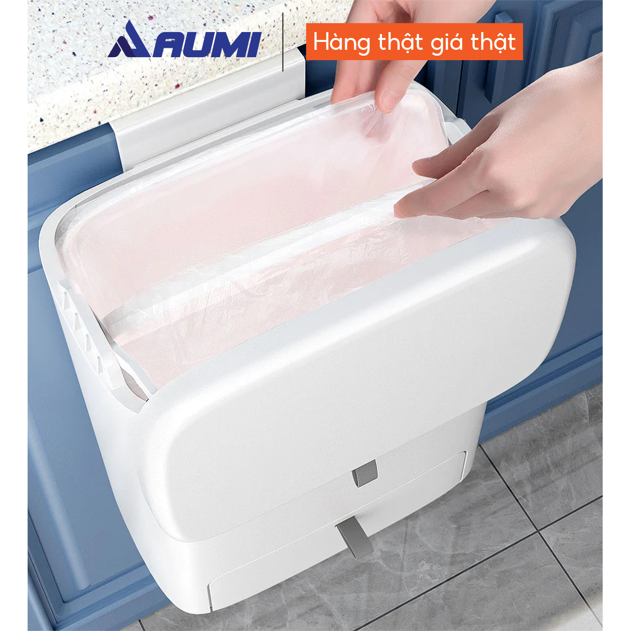 Thùng rác treo tủ bếp Joybos HG01