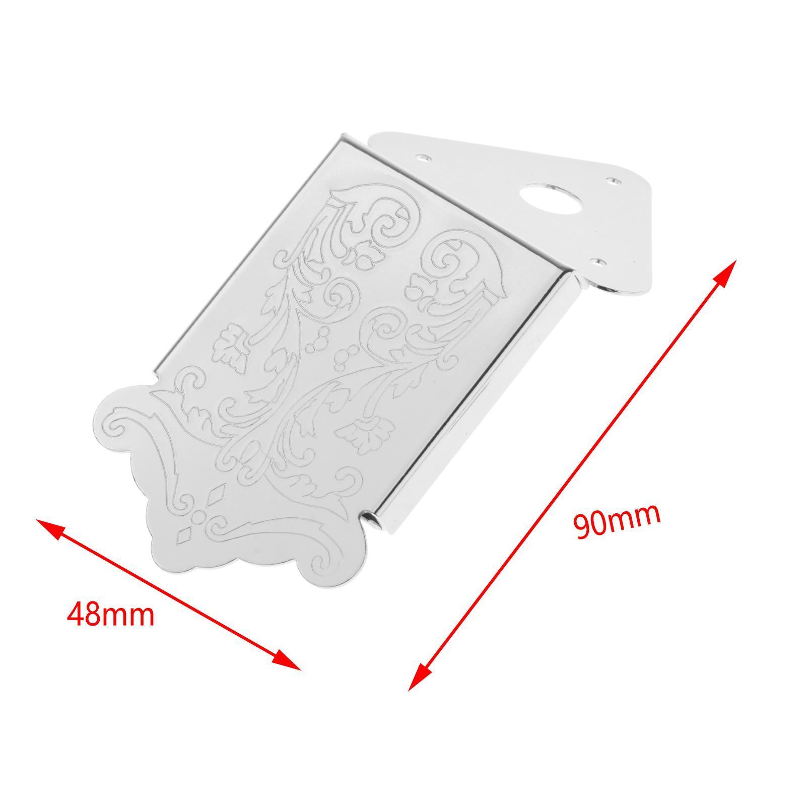Mandolin String Plate with Screws Replaces Professional Durable Parts for Tailpiece