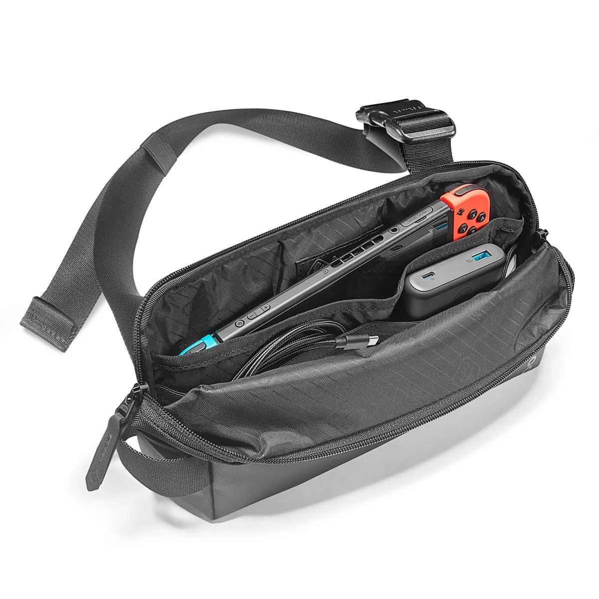 Túi Đeo Chéo TOMTOC Lightweight Codura Sling Bag T21S1 Multi-Colors - Hàng Chính Hãng