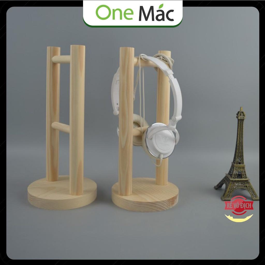 ️ Giá Treo Tai Nghe Bằng Gỗ Cực Chất ( Headset Stand, Giá Treo Tai Nghe Bằng Gỗ Thông