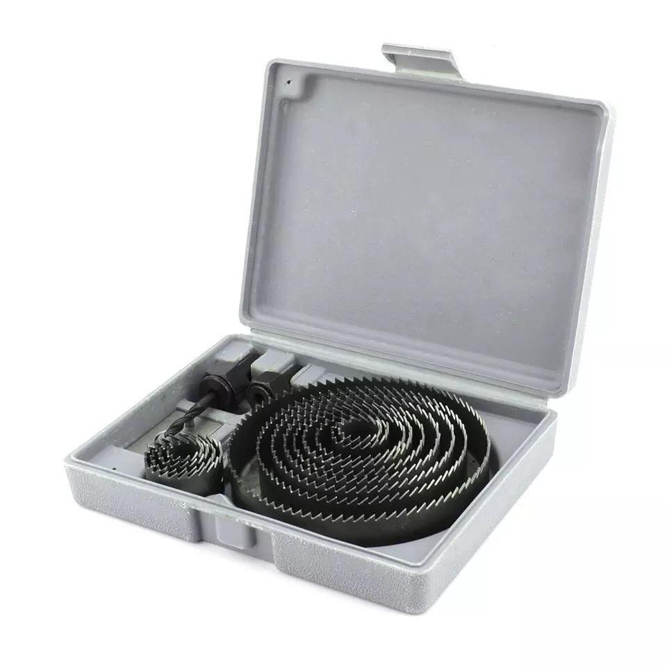 Bộ Dụng Cụ Khoan Lỗ Khoét Thạch Cao 16 Chi Tiết 19-127mm