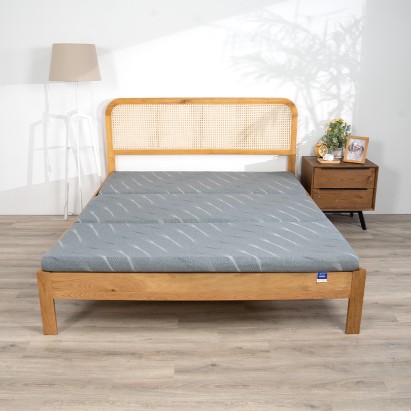 Nệm foam Goodnight Akita gấp 3 êm ái, cải thiện tình trạng đau mỏi cột sống, cuộn hút gọn nhẹ và dễ dàng di chuyển