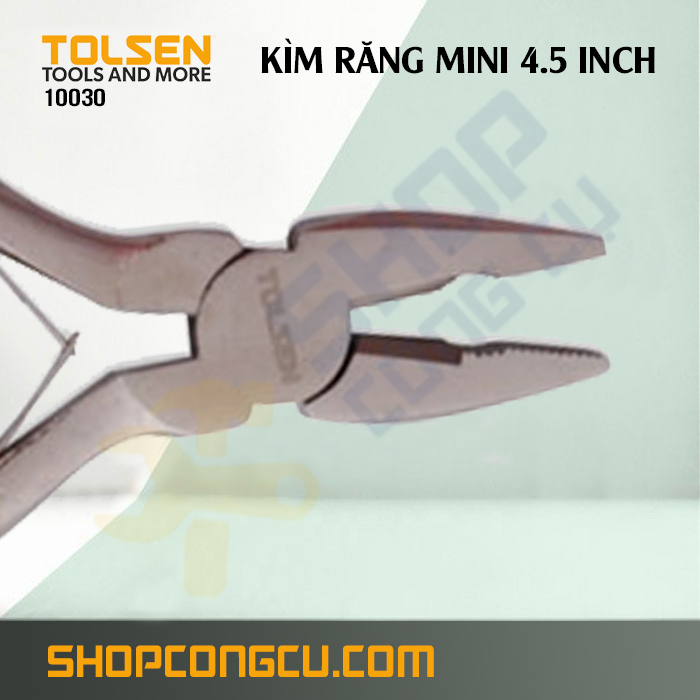 Kìm răng mini 4.5 inch Tolsen 10030