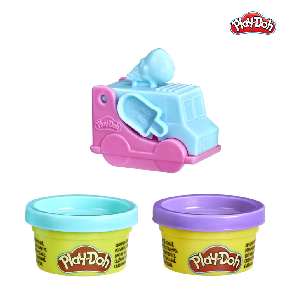 Bộ đồ chơi đất nặn xe kem mini Play-Doh