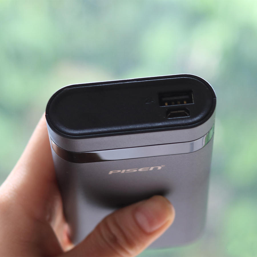 Sạc dự phòng Pisen Power Cube D220 10.000mAh