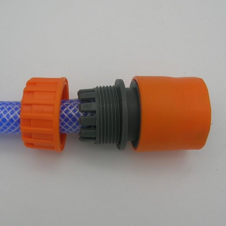 ĐẦU NỐI ỐNG 16MM RA ĐẦU NỐI GÀI MÀU CAM - 557