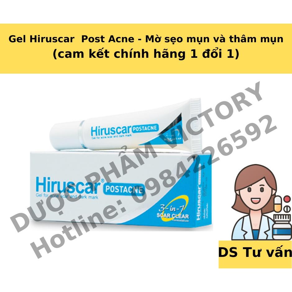 Gel Hiruscar Post Acne - Mờ sẹo mụn và thâm mụn