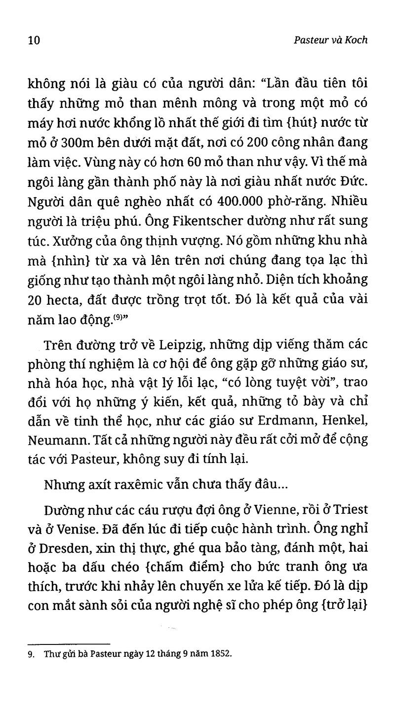 Sách Pasteur Và Koch Cuộc Đọ Sức Của Những Người Khổng Lồ Trong Thế Giới Vi Sinh Vật