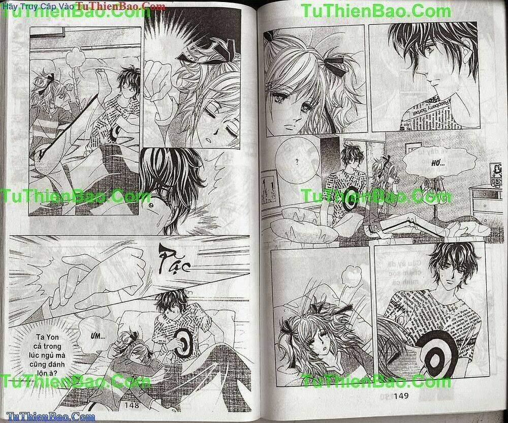 tiểu tử quậy bản đẹp - become habituated to kiss chapter 13 76