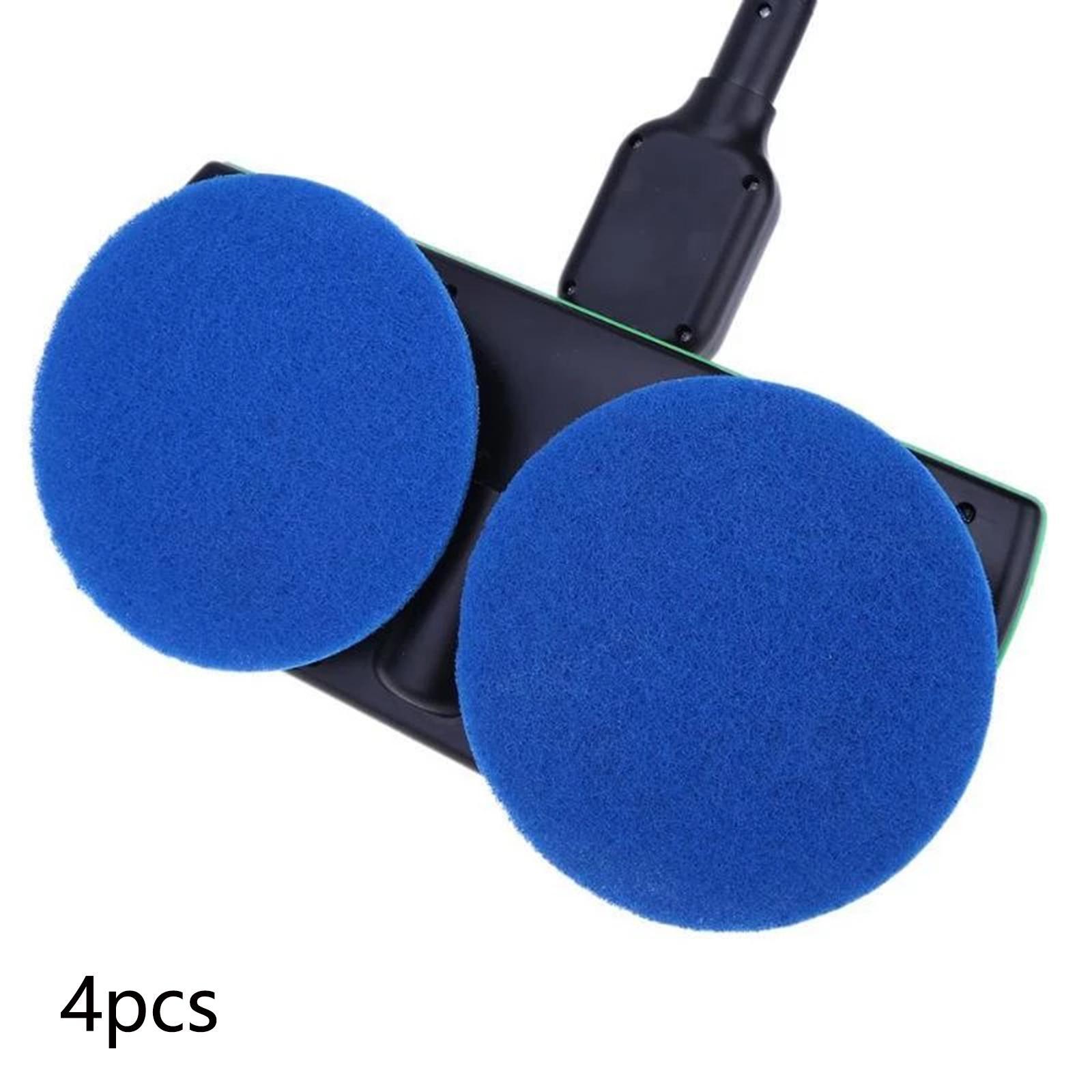 8Pcs Round Mop Replacement Pads 6.5inch Floor Cleaning Spin Pads for Electric Rotary Mop Hardwood Tile Parquet Floors and Other Floors