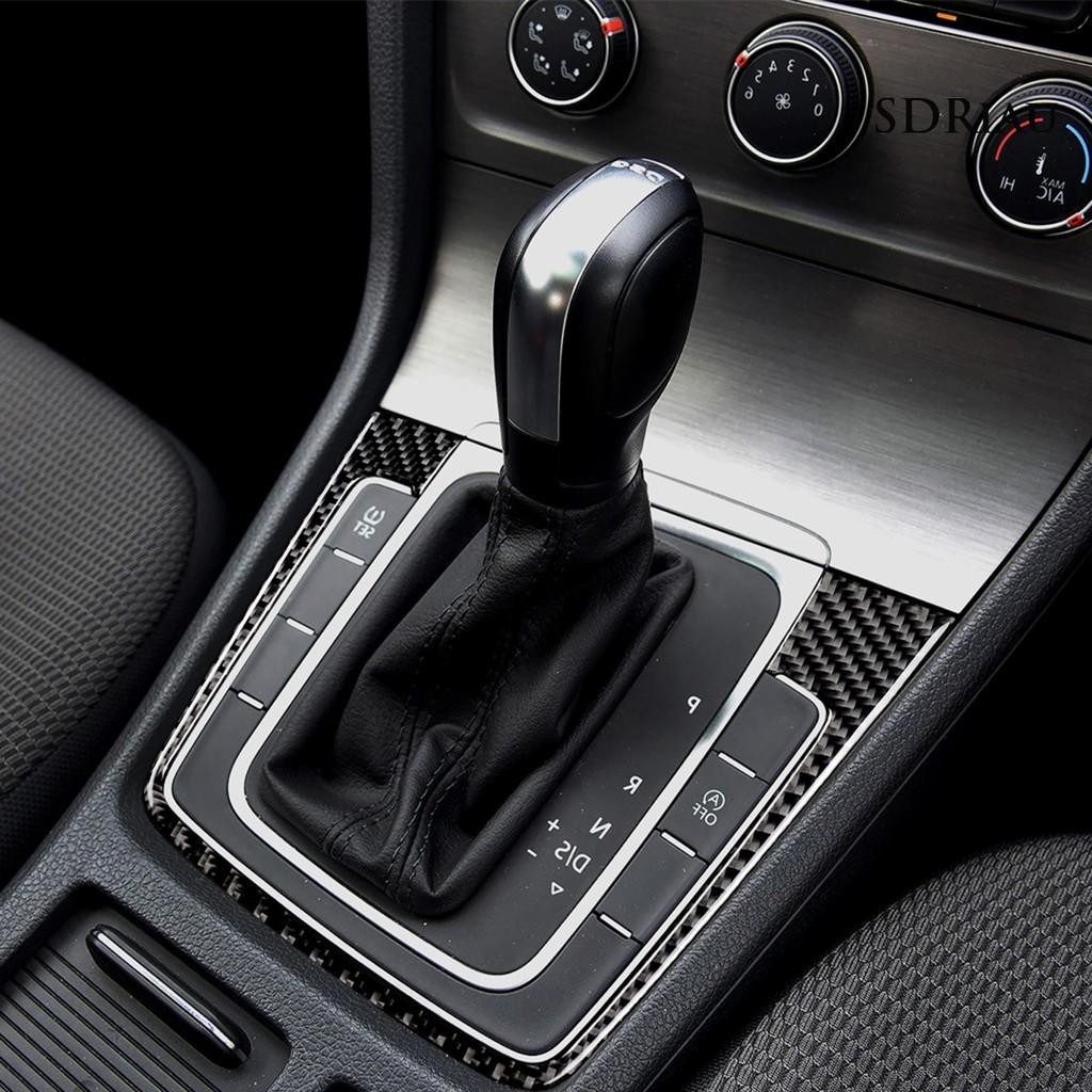 Miếng Dán Sợi Carbon Trang Trí Bảng Điều Khiển Xe Ô Tô Volkswagen Golf 7