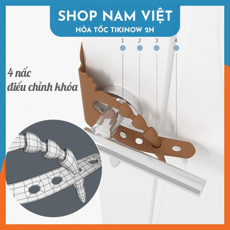 Khóa Chống Ồn Che Chốt Cửa Phòng Ngủ Cho Bé Ngủ Ngon - Chính Hãng NAVIVU