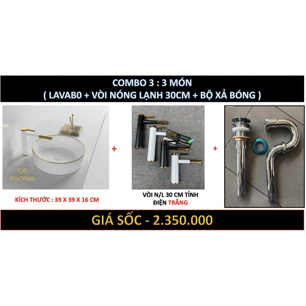 Lavabo sứ cao cấp