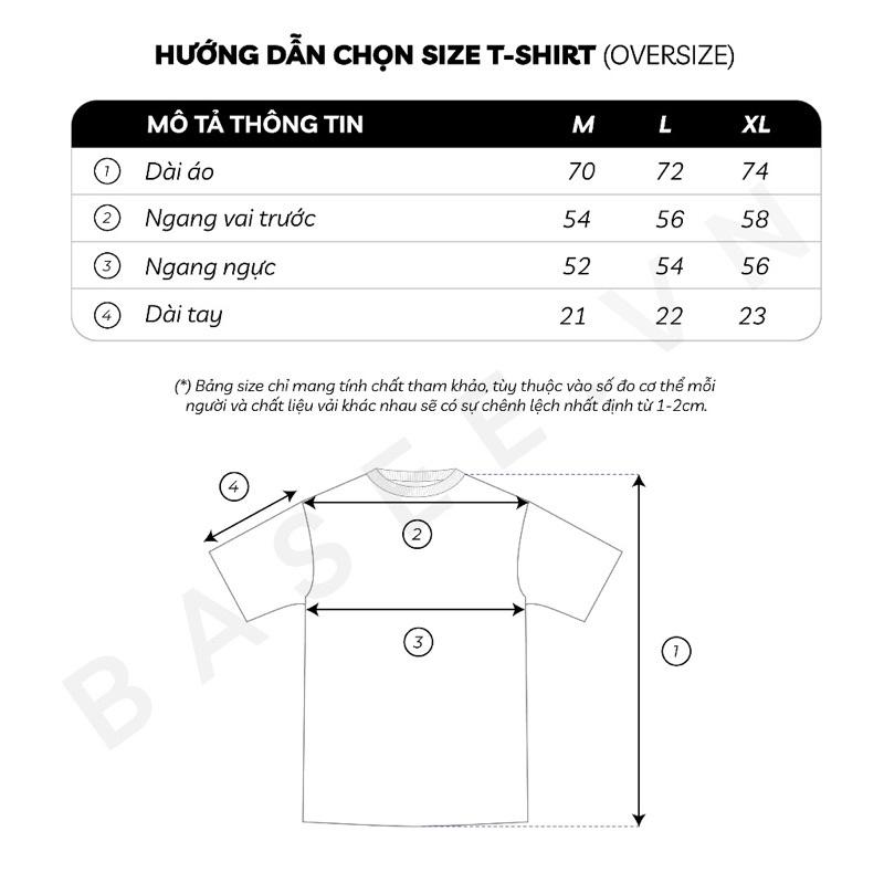 Áo thun nam cổ tròn BASEE in chữ mặt sau