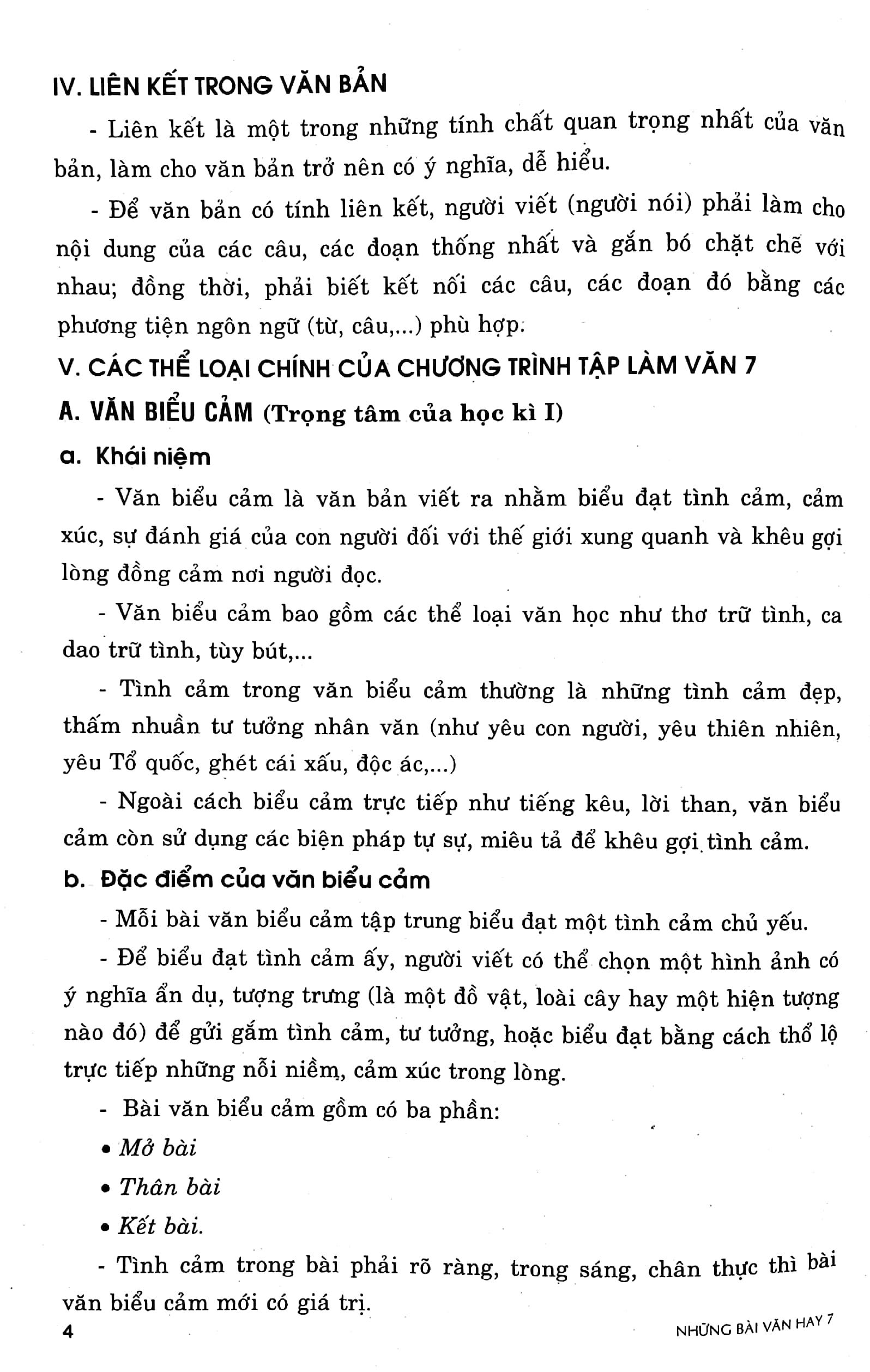 Những Bài Văn Hay Lớp 7 (Tái Bản 2020)