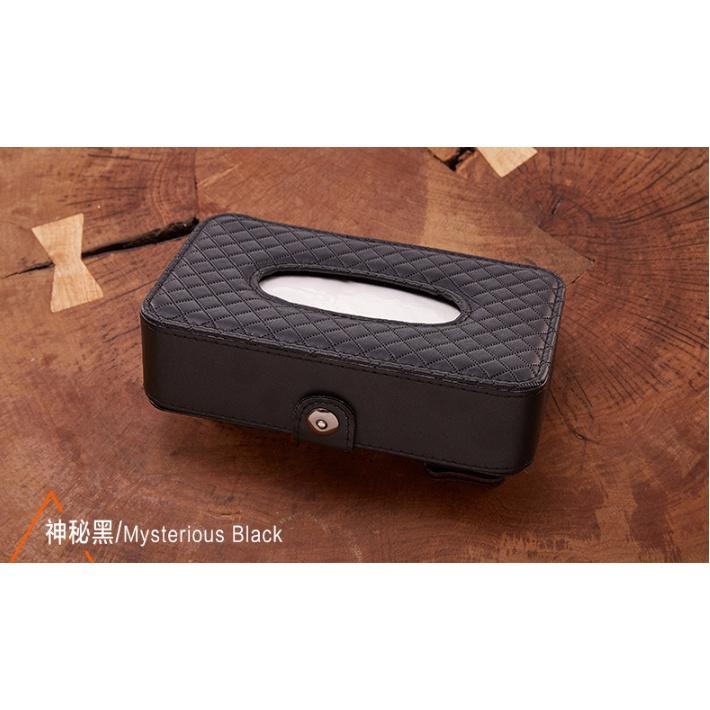 Hộp đựng khăn giấy trên ô tô bằng da cao cấp, tiện lợi trên xe hơi- Hoàng Đông Shop