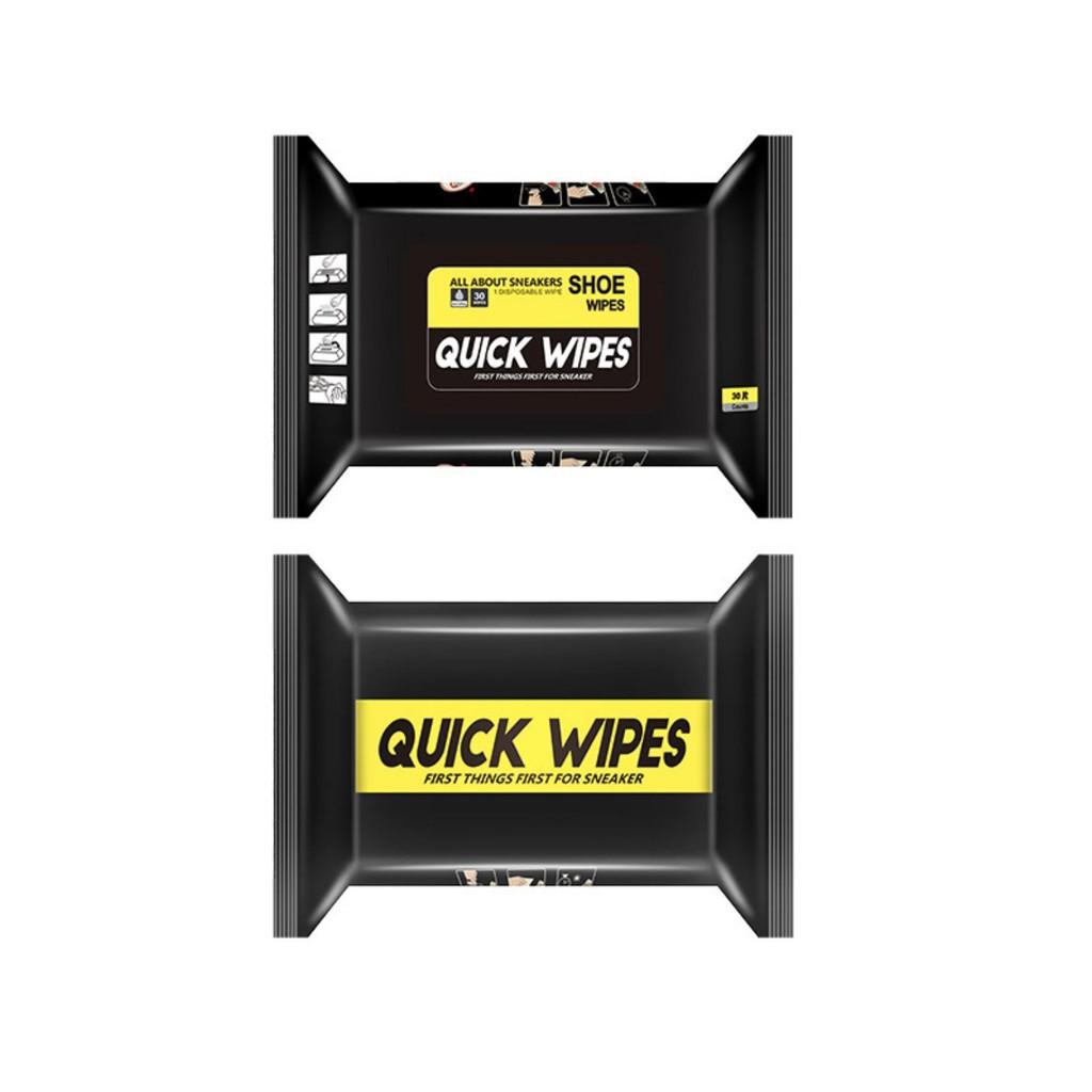 Khăn Ướt Lau Sạch Vệ Sinh Giày Quick Wipes (Combo 2 Gói) - Gia dụng SG