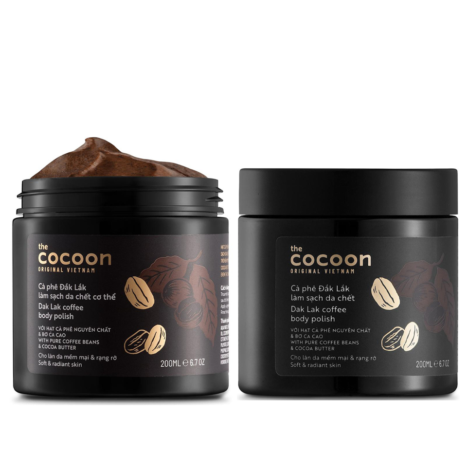 Combo 2 Tẩy Da Chết Cà phê Đăk Lăk Cocoon