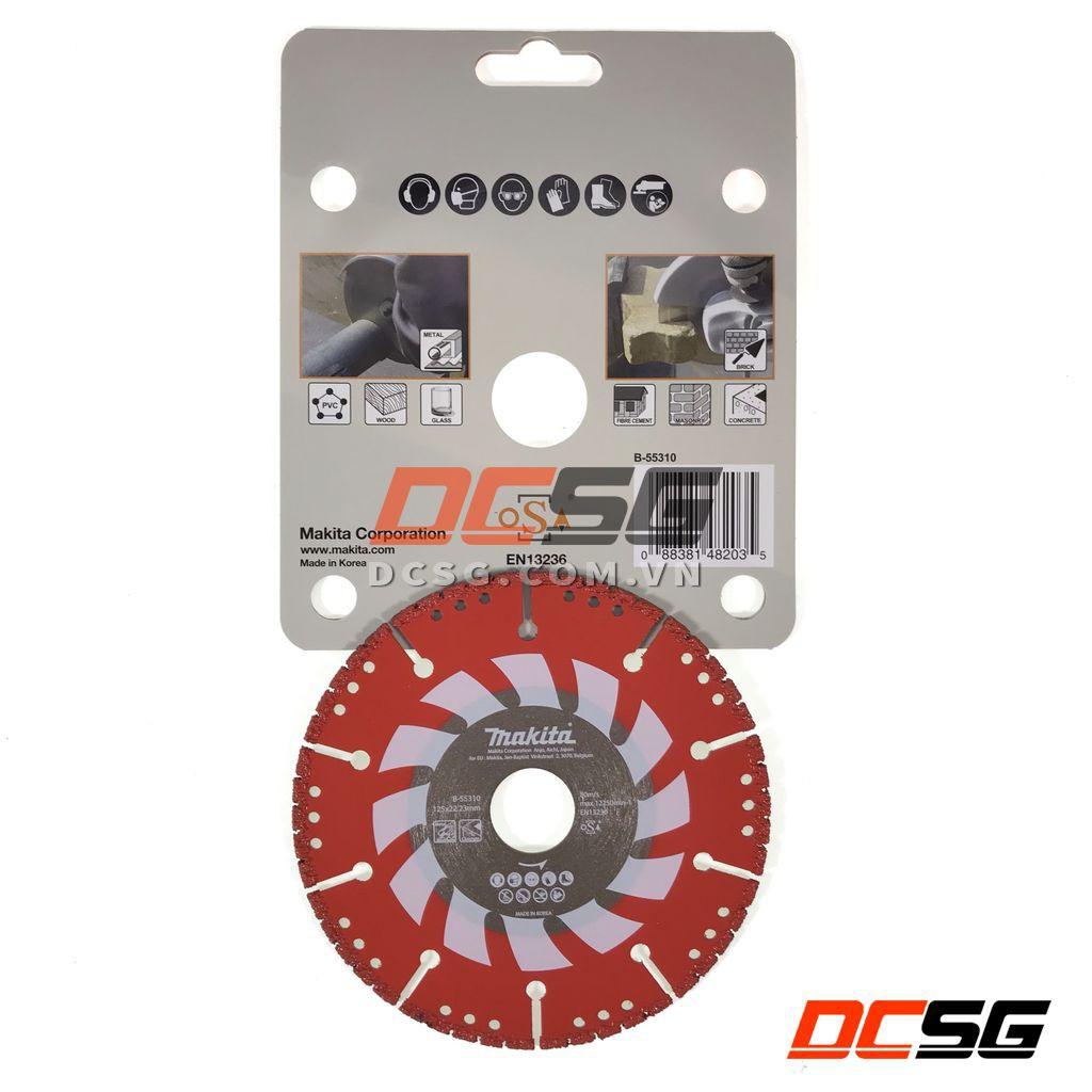 Đĩa cắt kim cương đa năng giành cho cứu hộ 125mm Makita B-55310 | DCSG