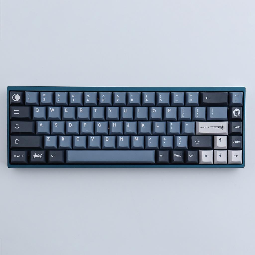 GMK Apollo Keycap, 139 phím PBT Keycaps Cherry Profile DYE-SUB Cá nhân hóa GMK Keycaps cho bàn phím cơ