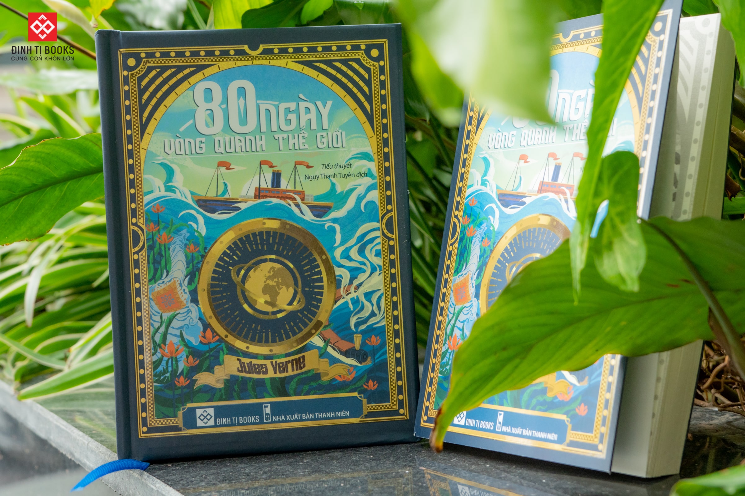 Sách - 80 ngày vòng quanh thế giới  - Đinh Tị Books