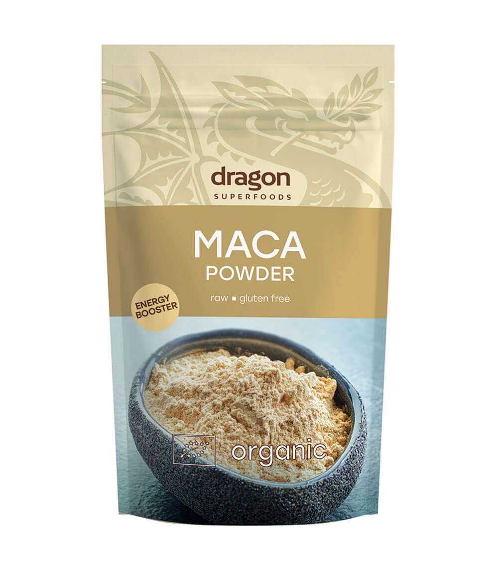 Bột Maca nâu hữu cơ Dragon superfoods Organic Maca Powder 200gr