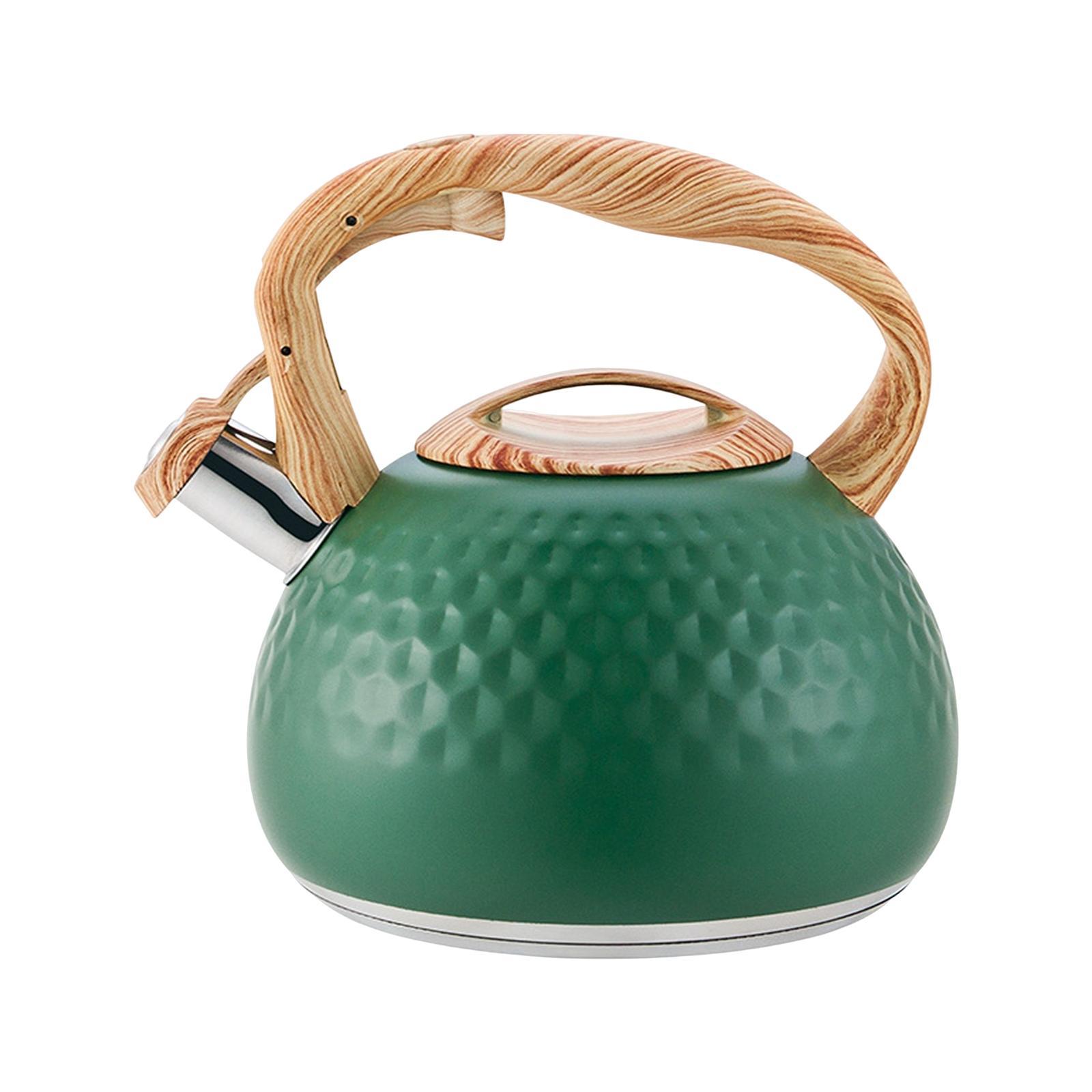 Stainless Steel Whistle Kettle 3L Teapot for Induction Cooker Tea Room Home
