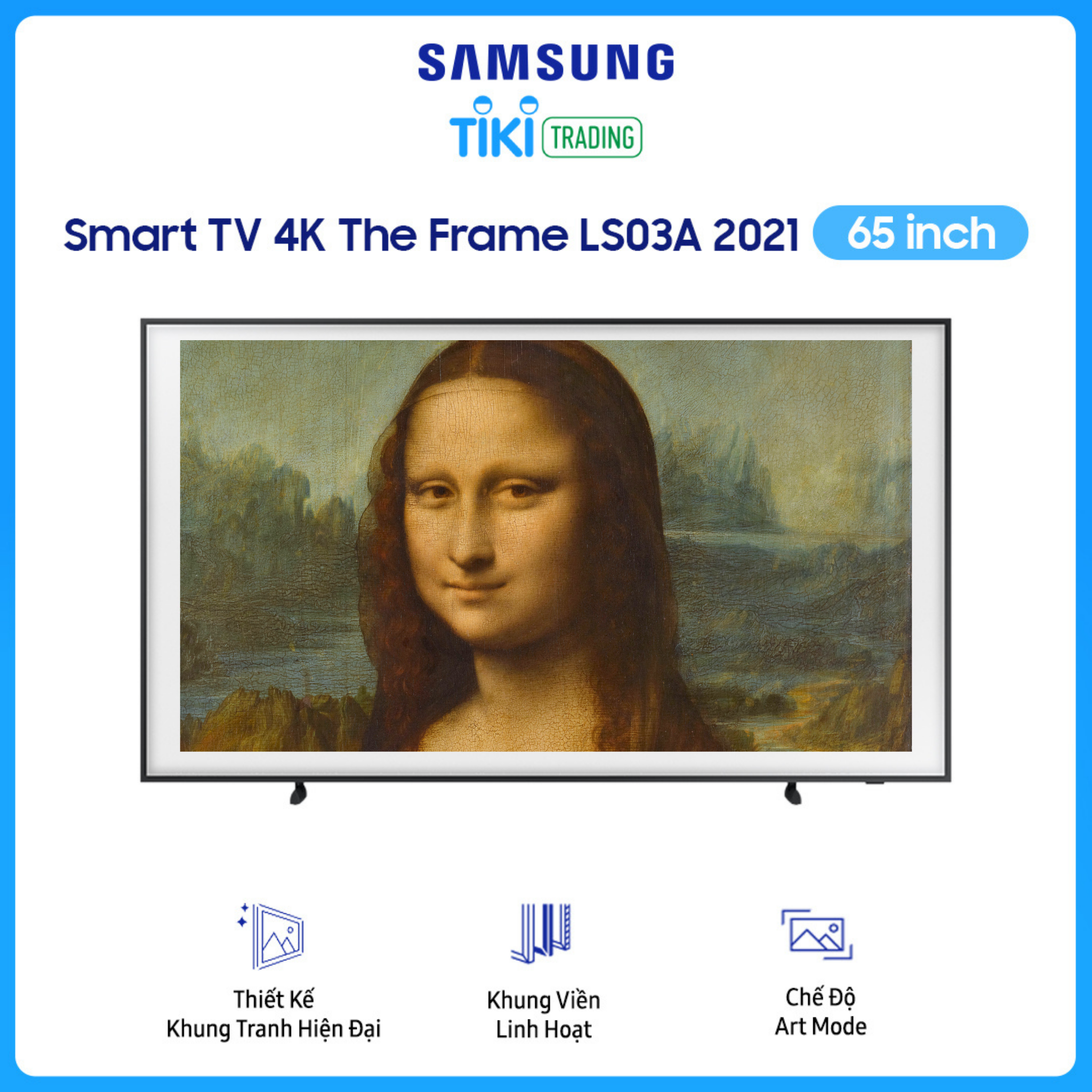 Smart Tivi Qled The Frame Samsung 4K 65 inch QA65LS03A