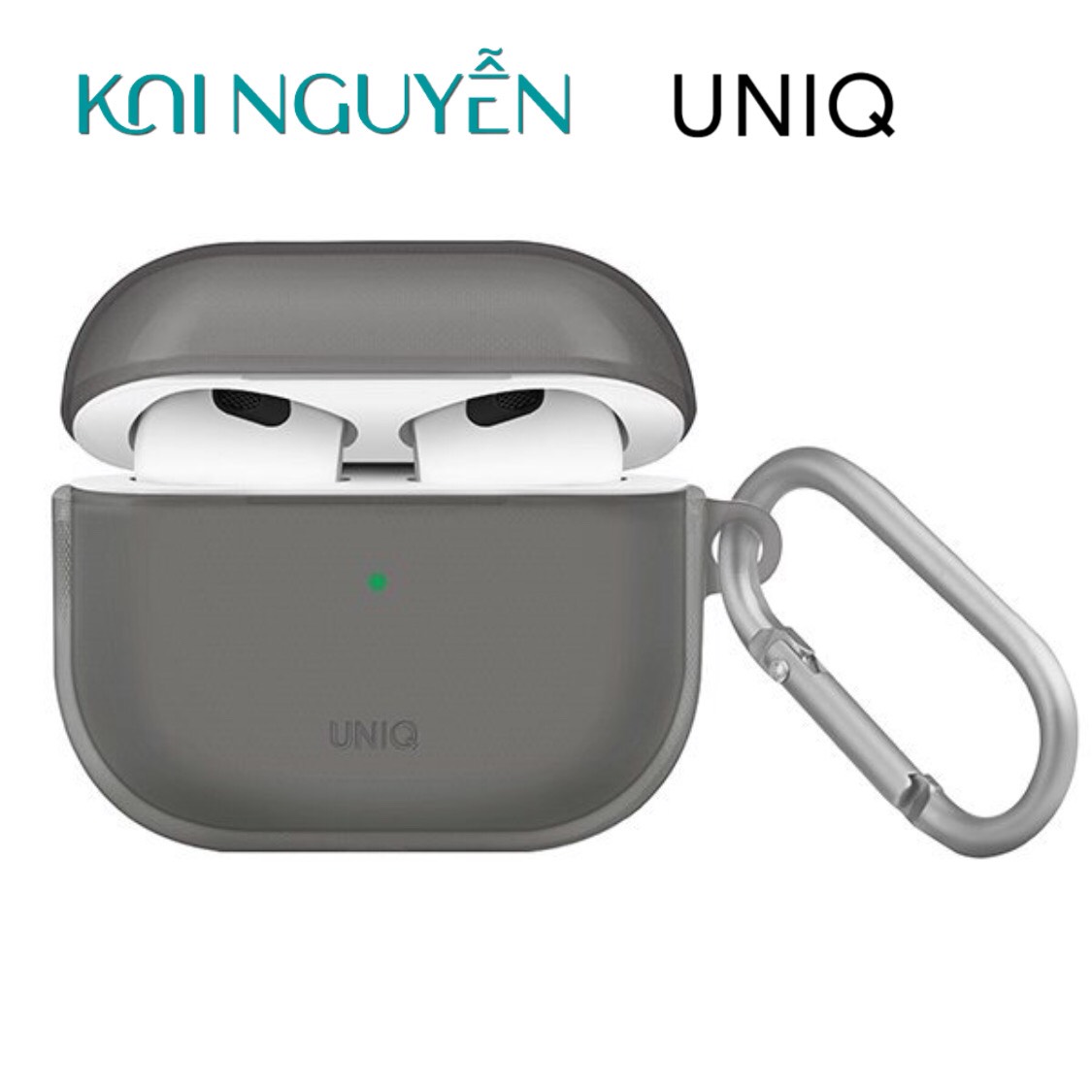 Ốp Case UNIQ Glase Hang Dành Cho Airpods 3 - Hàng Chính Hãng
