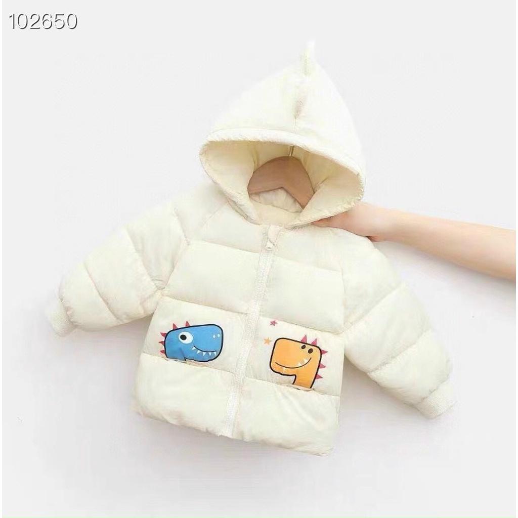 Áo khoác phao 3 lớp hàng Quảng Châu lót nỉ siêu ấm siêu nhẹ cho bé size 7- 22kg - SUMO KIDS