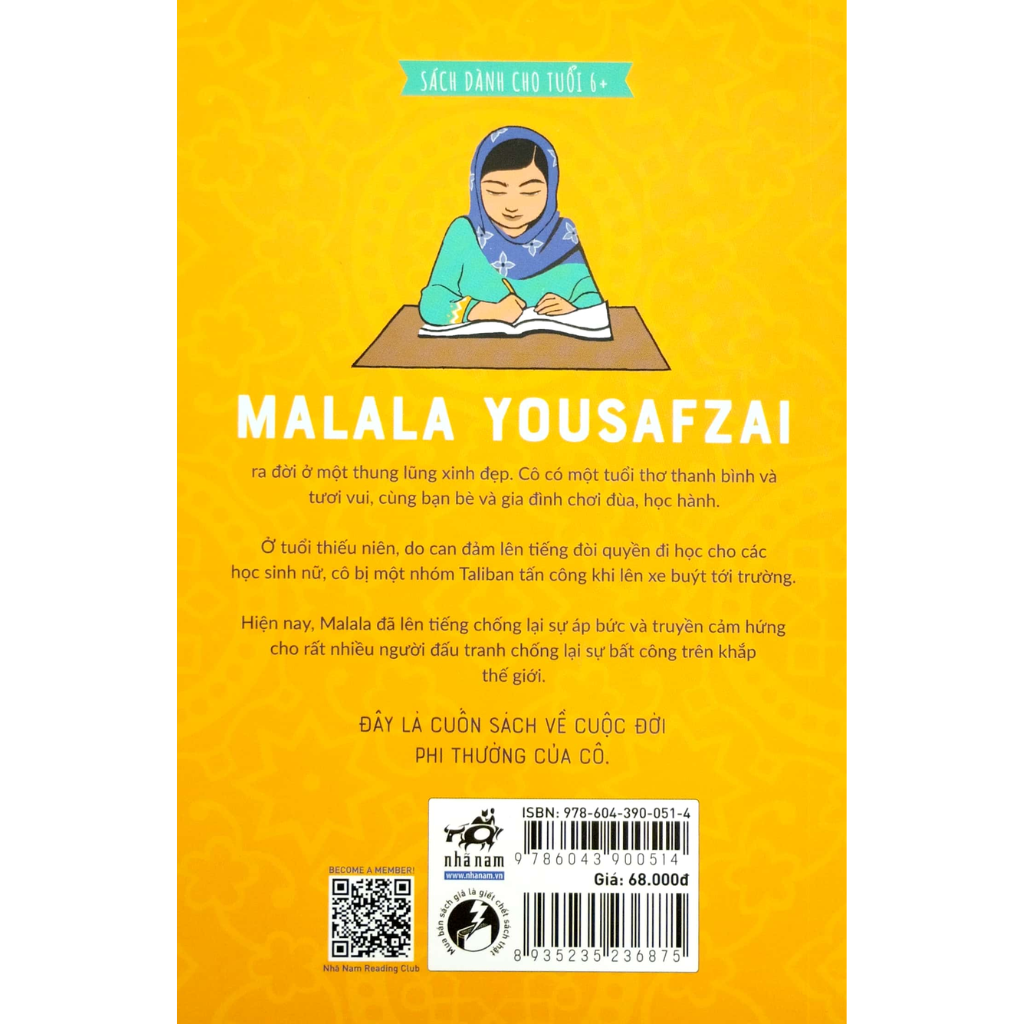 Danh Nhân Đương Đại - Cuộc Đời Phi Thường Của Malala Yousafzai