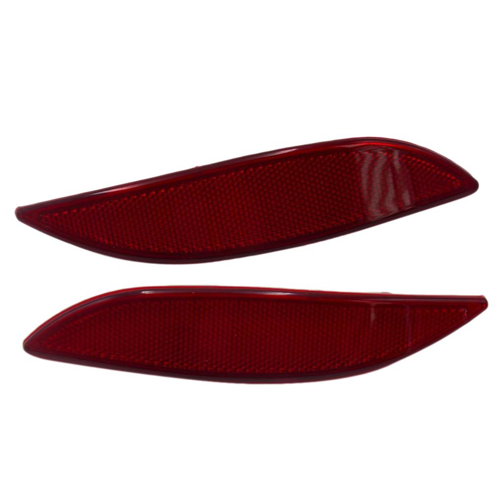 1 Pair Car Rear Bumper Reflector Light Lamp L&R For Megane MK3 New!