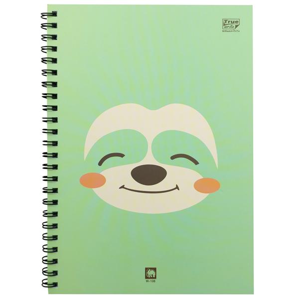 Sổ Lò Xo A5 Kẻ Ngang 100 Trang 70gsm - Elephant WP-106 - Màu Xanh Lá