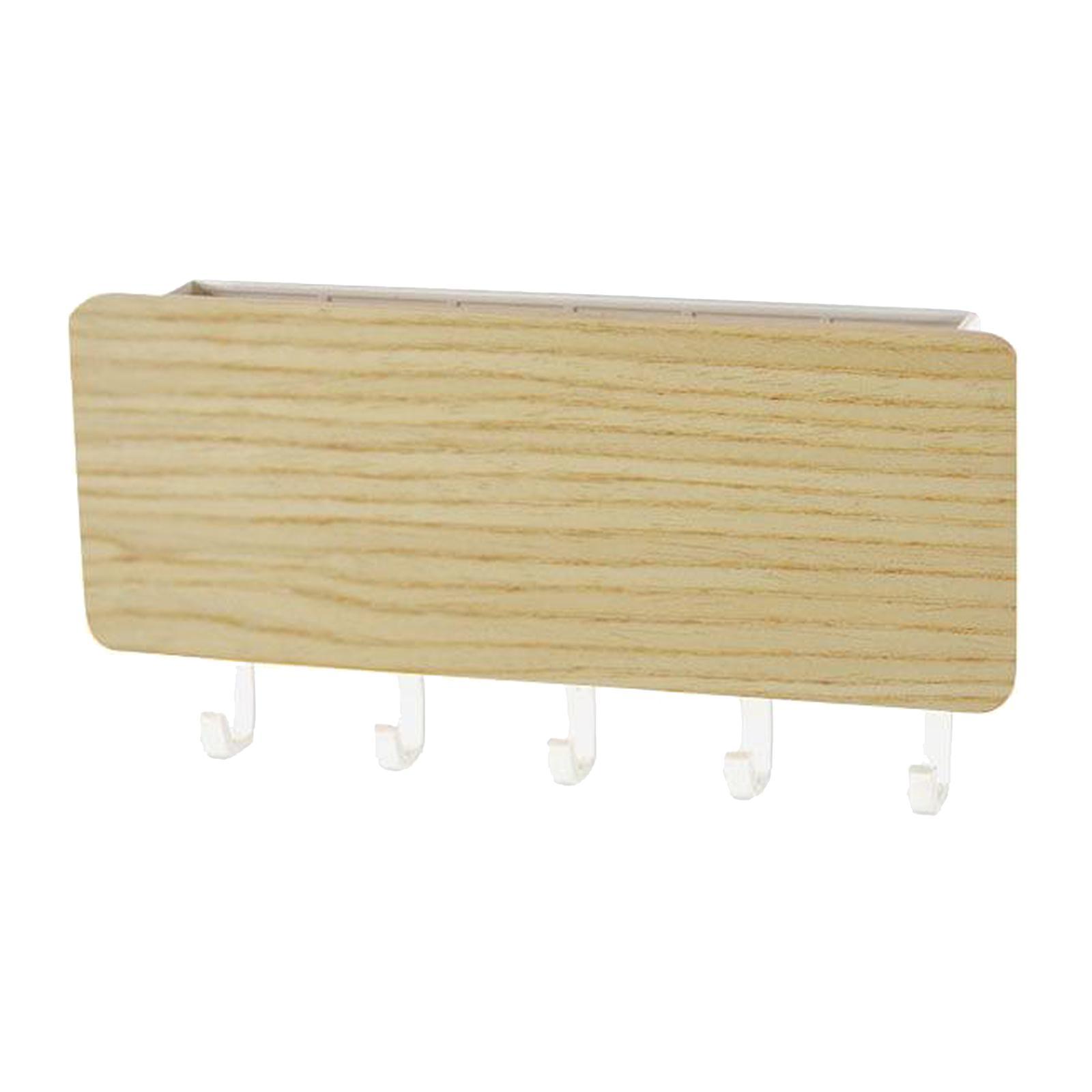 2Pcs Key Holder Letter Storage Door Rack Organizer Wall Hanger Hook