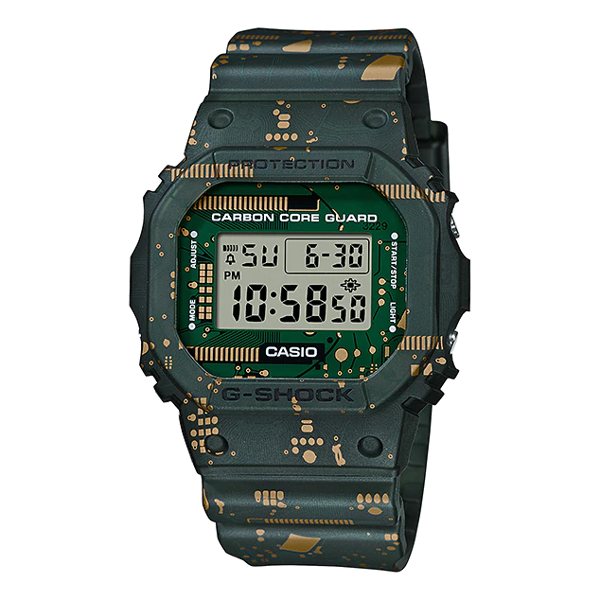 Đồng Hồ Nam Dây Nhựa Casio G-Shock DWE-5600CC-3DR Phiên Bản Giới Hạn | Tặng Kèm 1 Mặt & 2 Dây | DWE-5600CC-3