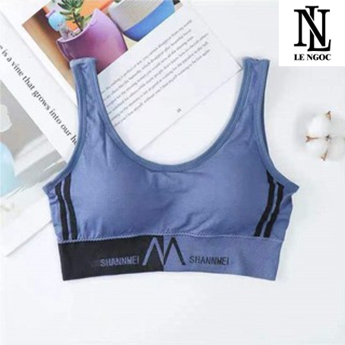 Áo bra, Bra thể thao phối sọc dáng croptop chất thun dệt thấm hút mồ hôi- LN38- Lê Ngọc Fashion